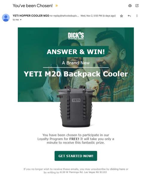 yeti outlet scam